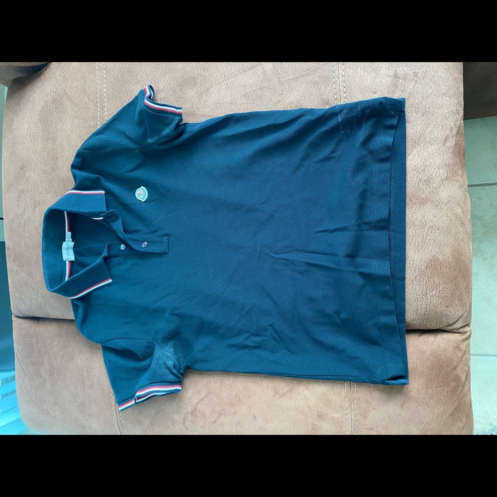 Lightly used, Men’s Moncler Polo Shirt